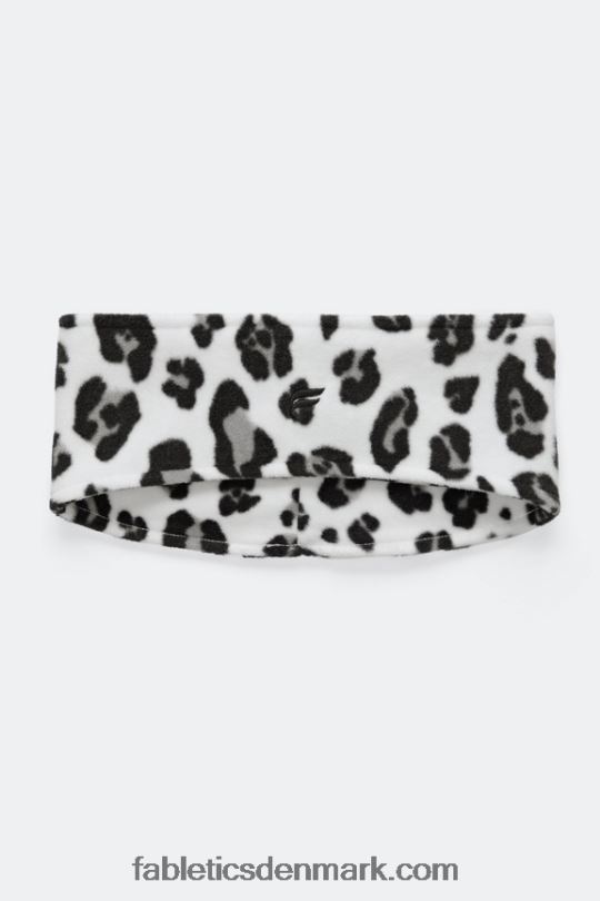 Fabletics Kvinder polar fleece ørevarmer PNX2T3030 stor sneleopard