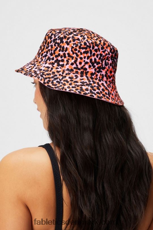 Fabletics Kvinder vendbar bøttehat PNX2T3019 flash orange safari spots/pink ballerina