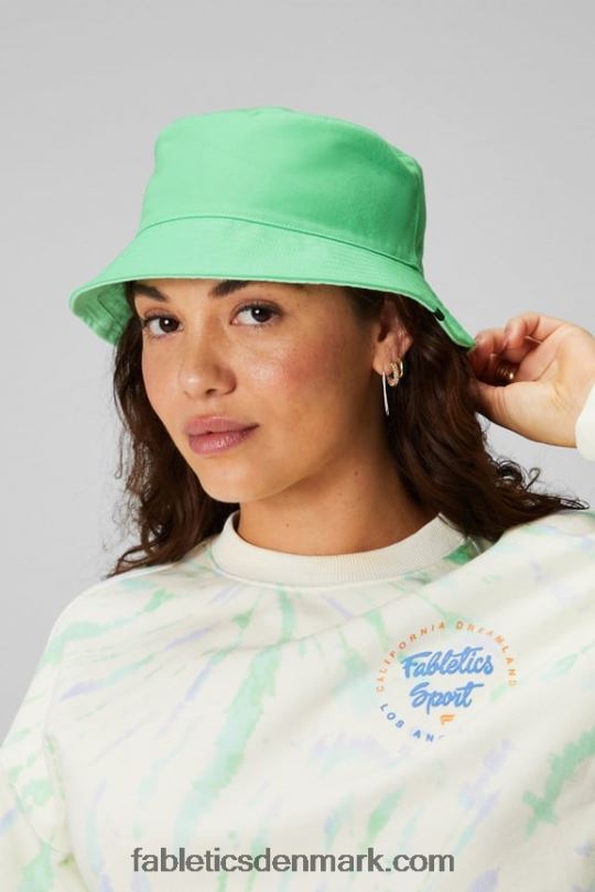 Fabletics Kvinder vendbar bøttehat PNX2T3020 sukkeret lime/hyper græs