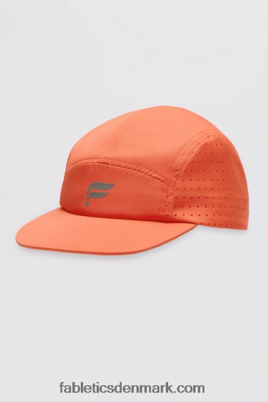 Fabletics Kvinder ydeevne 5-panel hat PNX2T3029 orange nektar