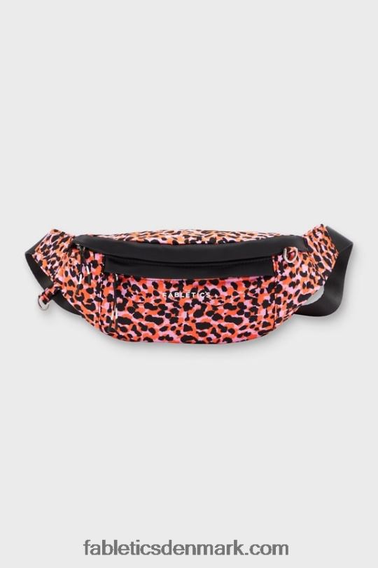 Fabletics Kvinder modulær fanny pack PNX2T2918 blink orange safari spots/sort