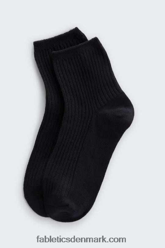 Fabletics Kvinder 3-pak sky sømløs sok 4\" PNX2T3000 hejre/søde kirsebær/sort