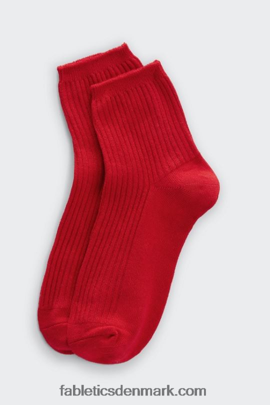Fabletics Kvinder 3-pak sky sømløs sok 4\" PNX2T3000 hejre/søde kirsebær/sort