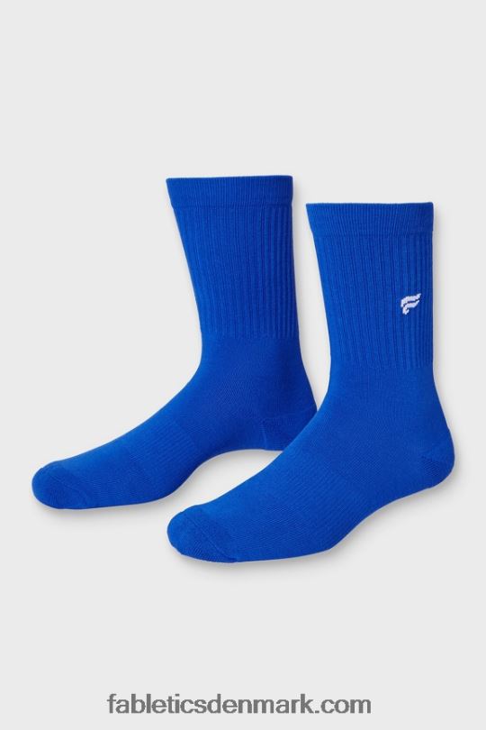 Fabletics Kvinder hverdagens besætningsstrømpe PNX2T2966 celeste