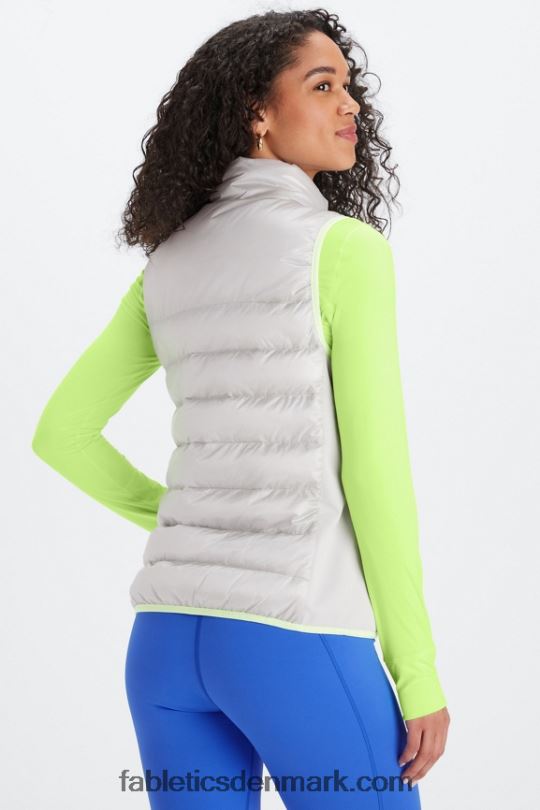 Fabletics Kvinder elliot puffervest PNX2T2795 mineralgrå/highlighter bølget gepard