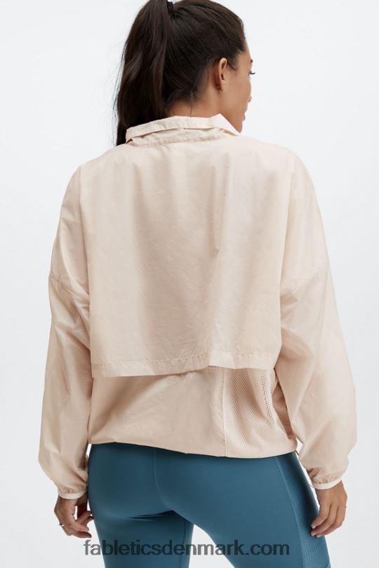 Fabletics Kvinder jakke med halv lynlås i ask PNX2T2686 grå tåge