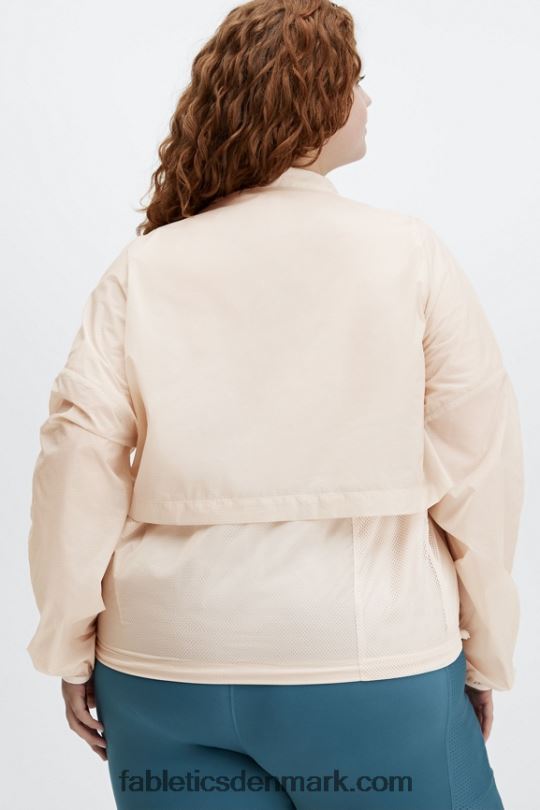 Fabletics Kvinder jakke med halv lynlås i ask PNX2T2687 grå tåge