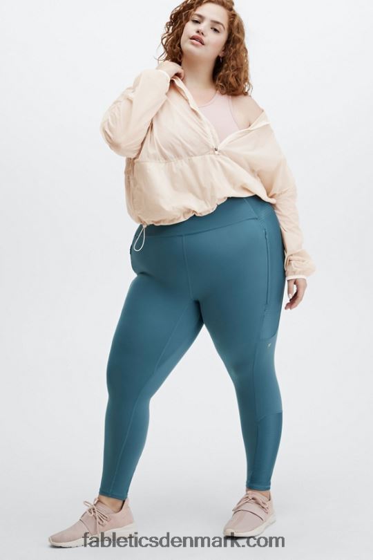 Fabletics Kvinder jakke med halv lynlås i ask PNX2T2687 grå tåge