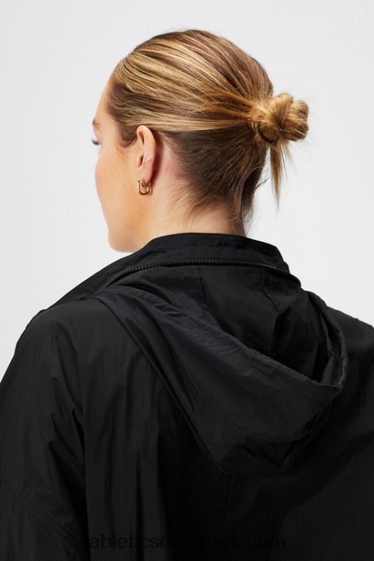 Fabletics Kvinder nylon træningsjakke PNX2T2750 sort