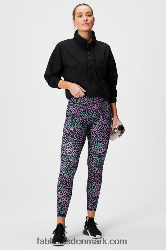 Fabletics Kvinder nylon træningsjakke PNX2T2750 sort