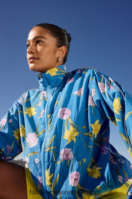 Fabletics Kvinder overdimensioneret flyweight windbreaker PNX2T2737 stor påskeliljedrøm/reflekssølv