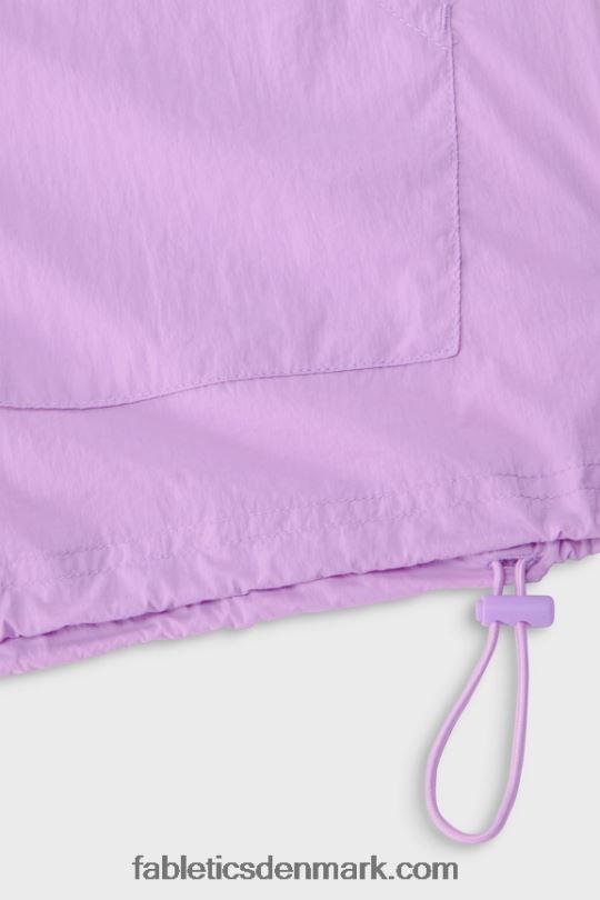 Fabletics Kvinder overdimensioneret flyweight windbreaker PNX2T2738 krystalhule/reflekterende sølv