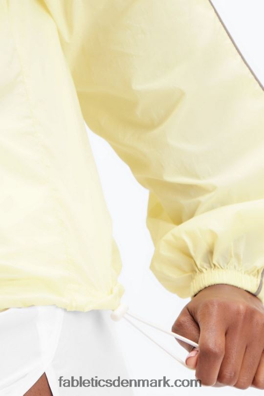 Fabletics Kvinder overdimensioneret flyweight windbreaker PNX2T2747 lys pære/lyse hvid