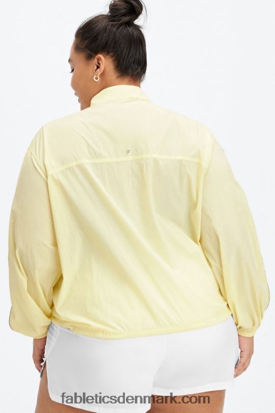 Fabletics Kvinder overdimensioneret flyweight windbreaker PNX2T2748 lys pære/lyse hvid