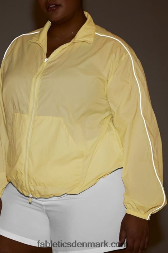Fabletics Kvinder overdimensioneret flyweight windbreaker PNX2T2748 lys pære/lyse hvid