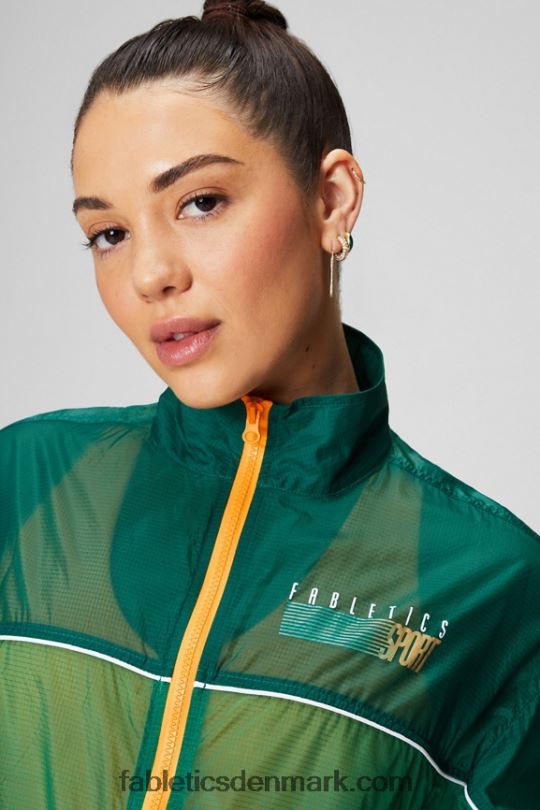 Fabletics Kvinder payton vævet jakke PNX2T2757 dyb cypres/multi/ombre sport