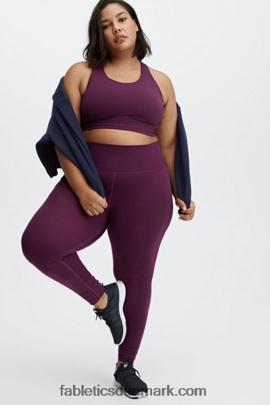 Fabletics Kvinder rayne polar fleece lynlås PNX2T2781 dyb flåde