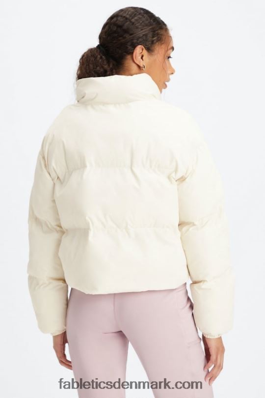Fabletics Kvinder vandre beskåret puffer PNX2T2774 hejre/hejre logo