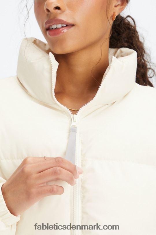 Fabletics Kvinder vandre beskåret puffer PNX2T2774 hejre/hejre logo