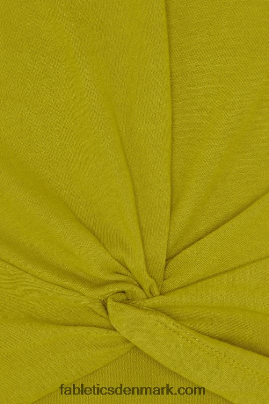 Fabletics Kvinder T-shirt foran i 100% bomuld PNX2T1943 olivenlund
