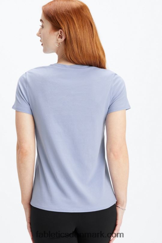 Fabletics Kvinder T-shirt i 100% bomuldsjersey PNX2T1999 kiletræ