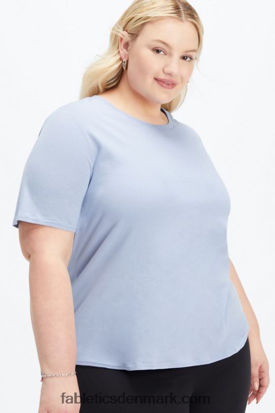 Fabletics Kvinder T-shirt i 100% bomuldsjersey PNX2T2000 kiletræ