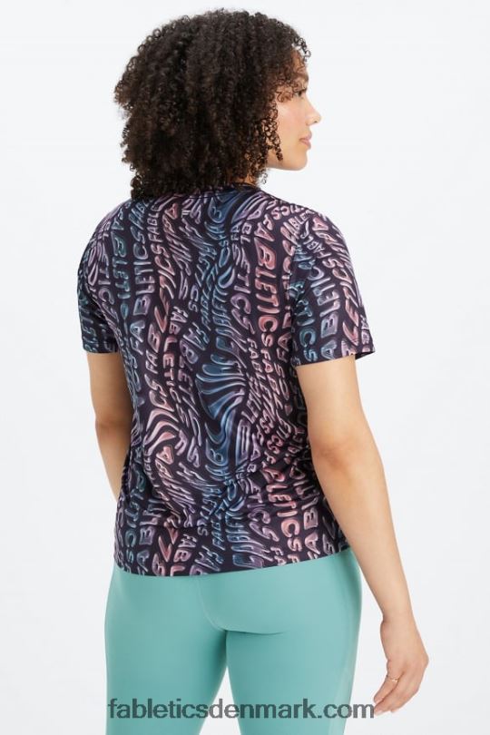 Fabletics Kvinder dry-flex t-shirt PNX2T2009 sindet smelter