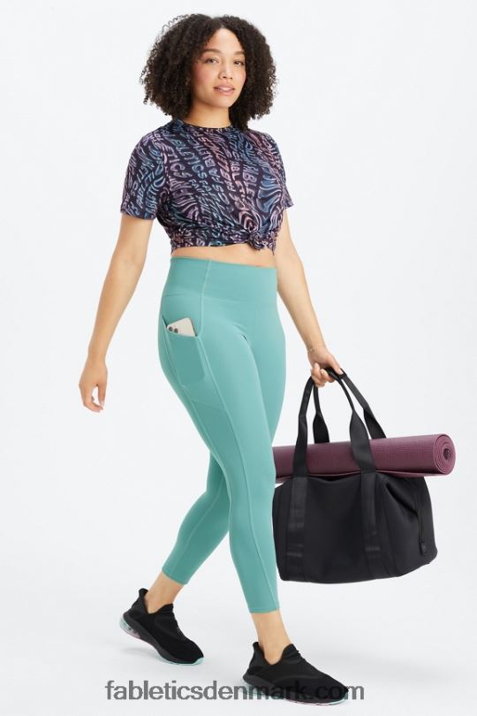 Fabletics Kvinder dry-flex t-shirt PNX2T2009 sindet smelter