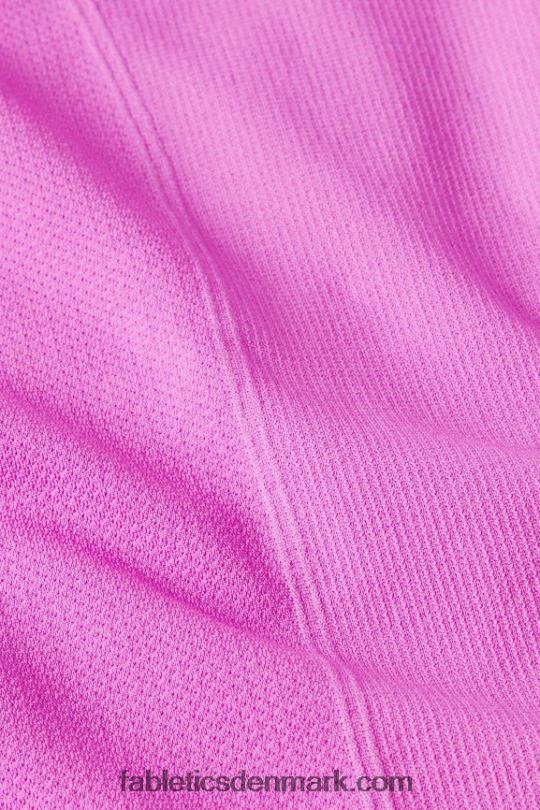 Fabletics Kvinder fjer tech kortærmet top PNX2T1947 lyserød flugt