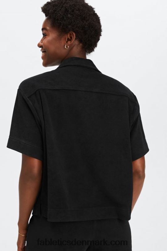 Fabletics Kvinder island terry boxy knap op PNX2T2040 sort