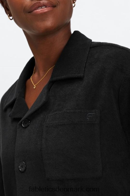 Fabletics Kvinder island terry boxy knap op PNX2T2040 sort