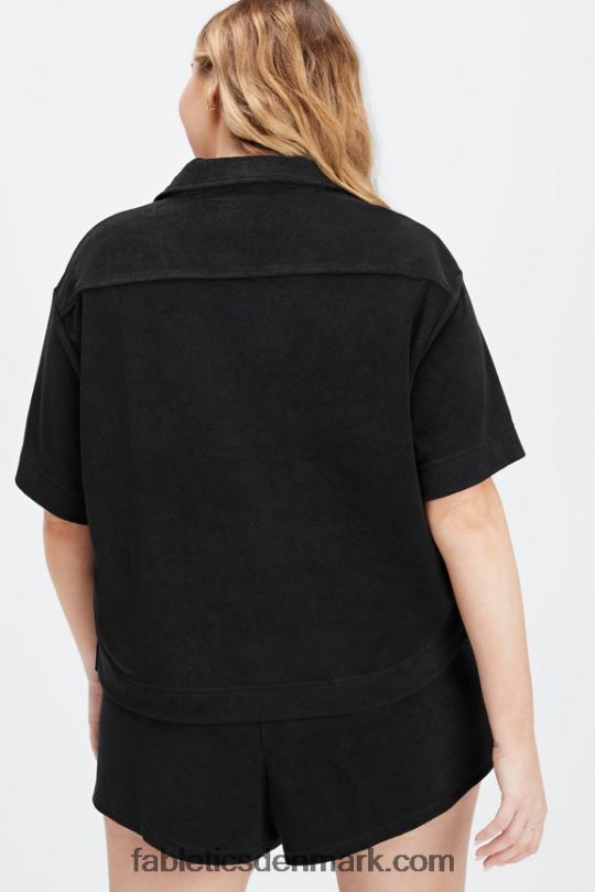 Fabletics Kvinder island terry boxy knap op PNX2T2041 sort