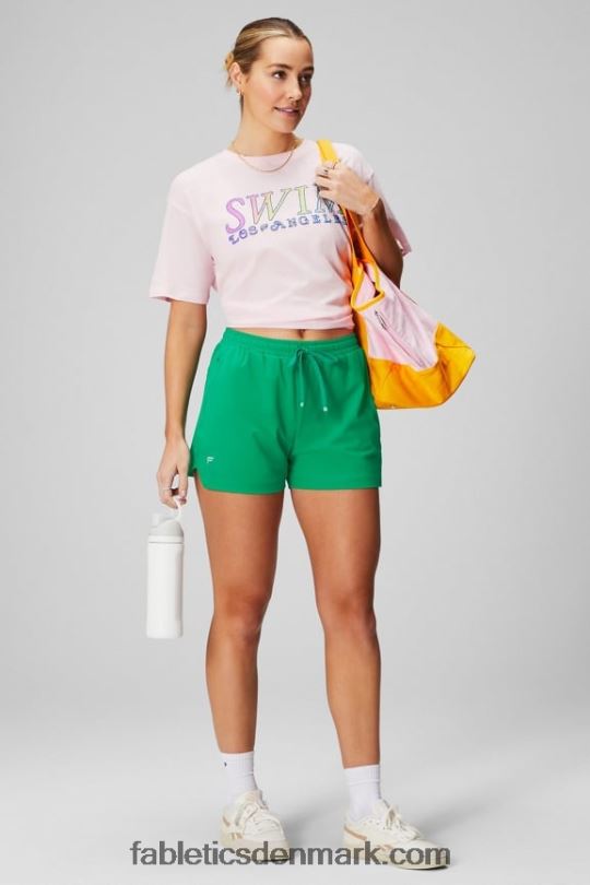 Fabletics Kvinder kortærmet vintage t-shirt PNX2T1962 blød pink/grafisk
