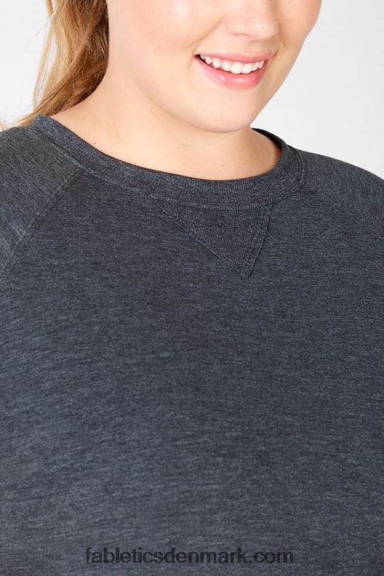 Fabletics Kvinder loveday kortærmet raglan-t-shirt PNX2T2106 sort lyng