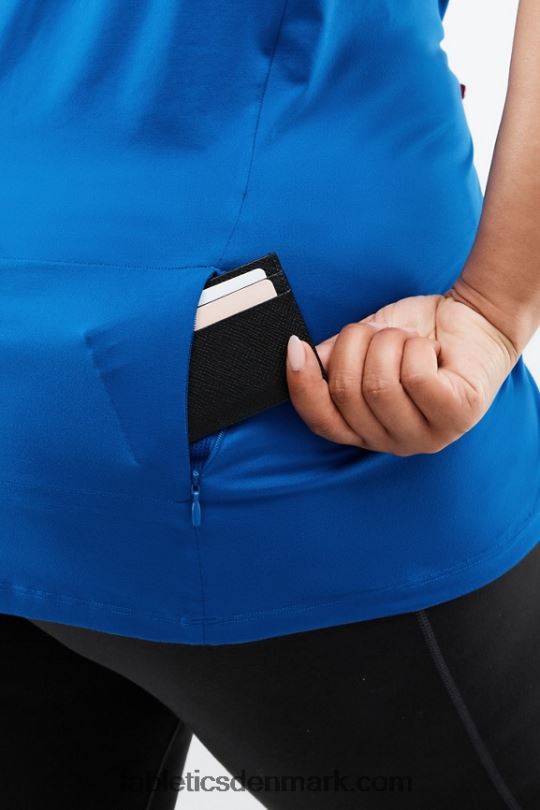 Fabletics Kvinder phoenix kortærmet top PNX2T2048 elektrisk blå