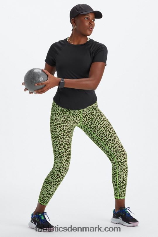 Fabletics Kvinder phoenix lite kortærmet top PNX2T1974 sort