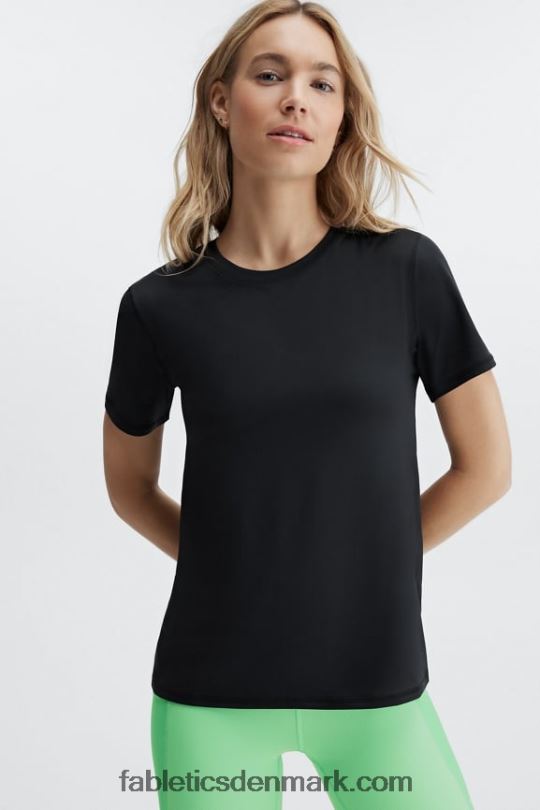 Fabletics Kvinder phoenix lite kortærmet top PNX2T1975 sort