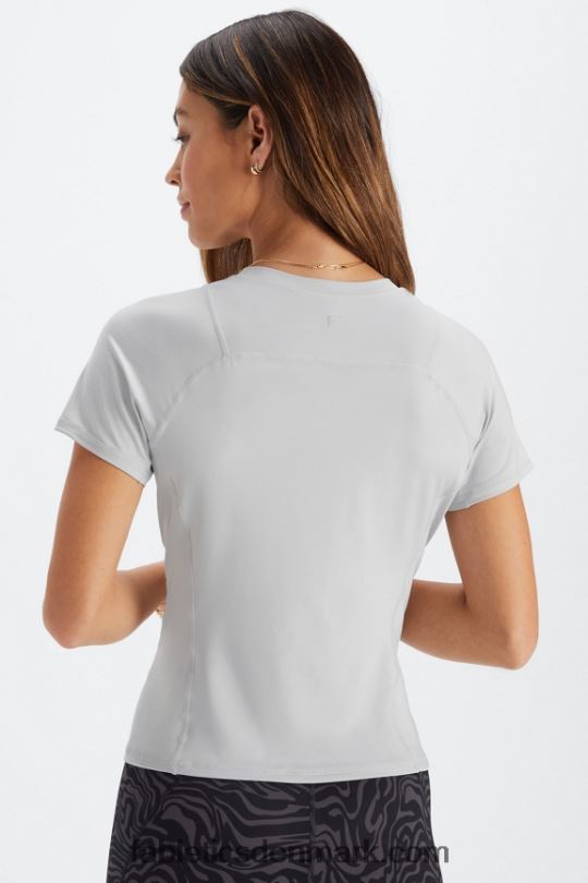 Fabletics Kvinder phoenix lite kortærmet top PNX2T1976 mineralgrå