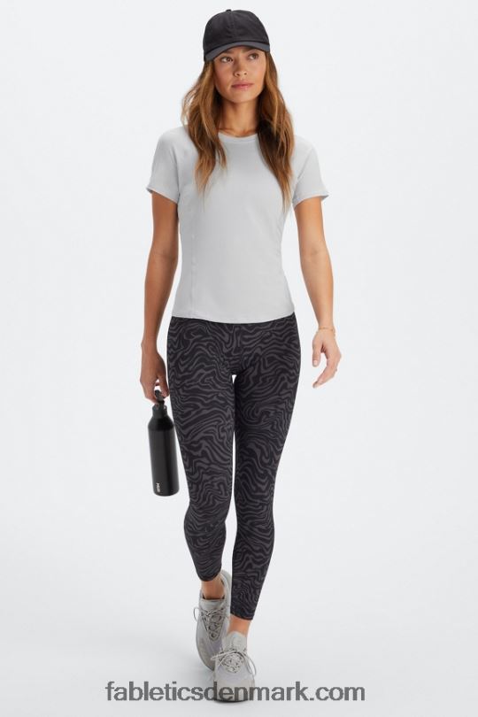 Fabletics Kvinder phoenix lite kortærmet top PNX2T1976 mineralgrå