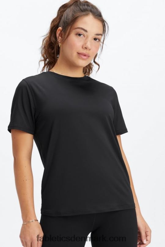 Fabletics Kvinder phoenix lite kortærmet top PNX2T1977 sort