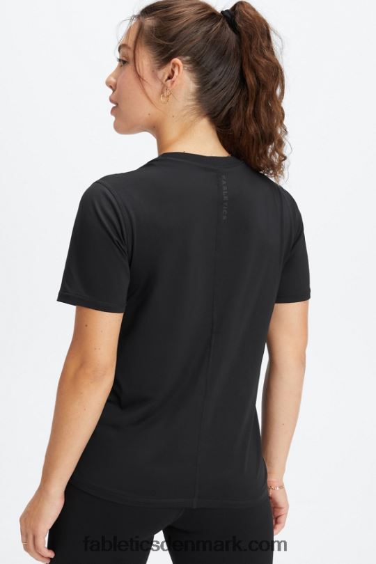 Fabletics Kvinder phoenix lite kortærmet top PNX2T1977 sort