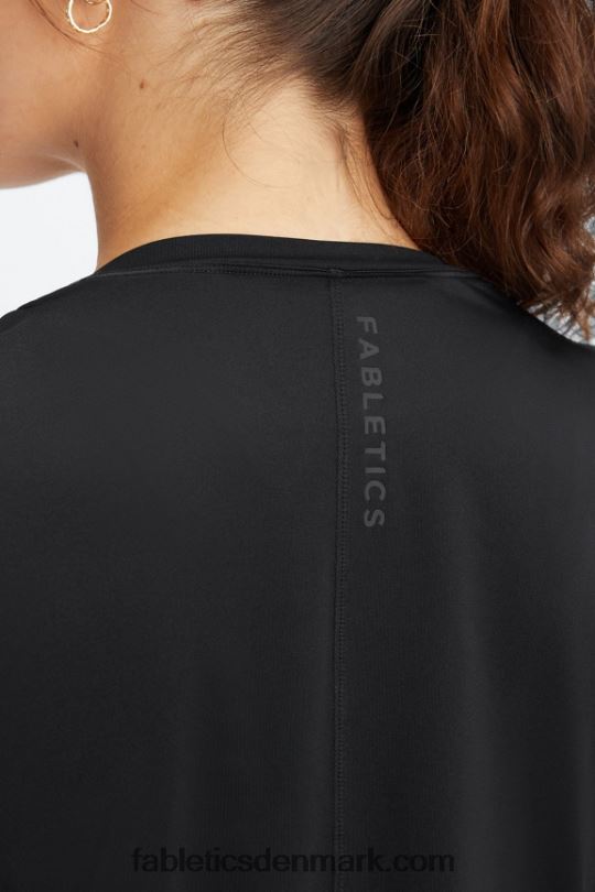 Fabletics Kvinder phoenix lite kortærmet top PNX2T1977 sort