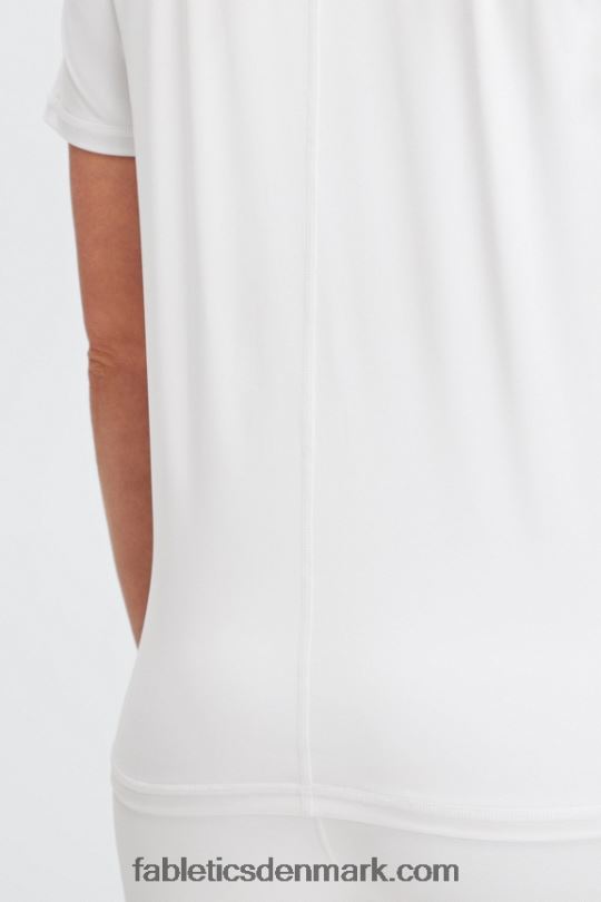Fabletics Kvinder phoenix lite kortærmet top PNX2T1981 lyse hvid