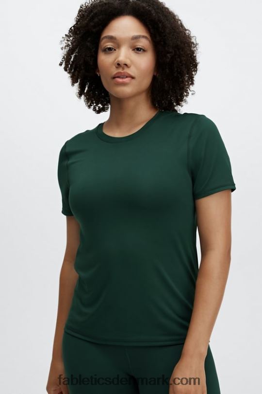 Fabletics Kvinder phoenix lite kortærmet top PNX2T1985 mørk fyr