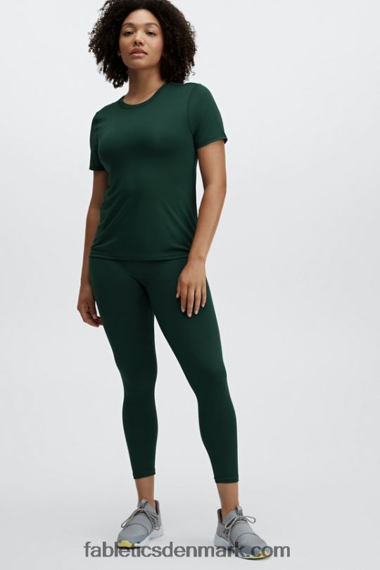 Fabletics Kvinder phoenix lite kortærmet top PNX2T1985 mørk fyr