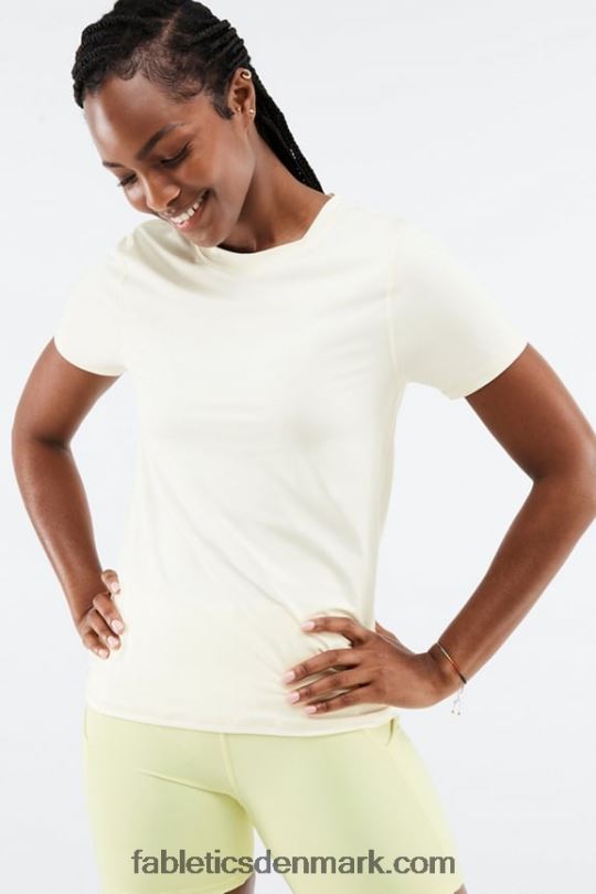 Fabletics Kvinder phoenix lite kortærmet top PNX2T1986 silke