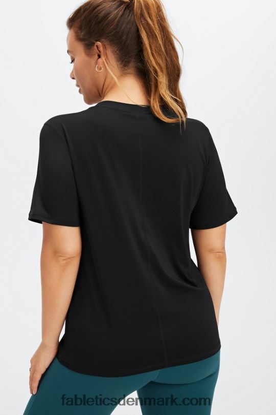 Fabletics Kvinder phoenix lite kortærmet top PNX2T2027 sort