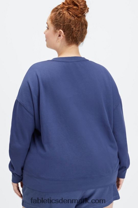 Fabletics Kvinder rhea overdimensioneret besætning PNX2T2030 dyb kobolt/aloe