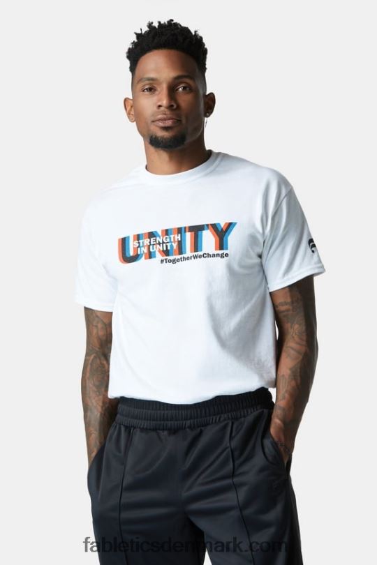 Fabletics Kvinder styrke i unity tee PNX2T2078 hvid/enhed