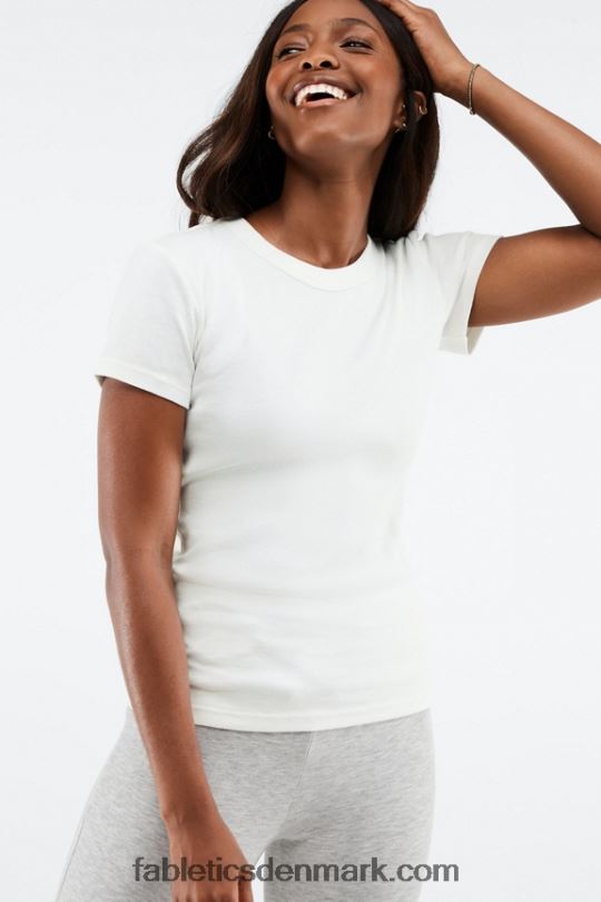 Fabletics Kvinder tinsley kortærmet t-shirt PNX2T2066 tundra